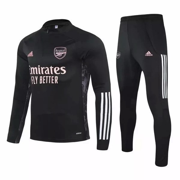 Tuta Calcio Arsenal 20/21 Nero Rosa